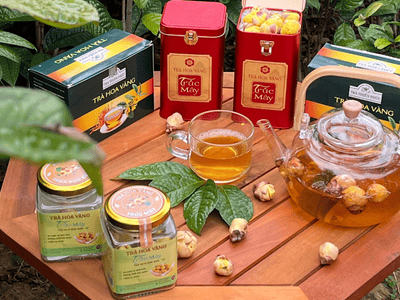 Trà hoa vàng Trúc Mây - Sản phẩm thiên nhiên chất lượng cao được chứng nhận GOODVN84422.HACCP