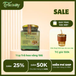 Trà hoa vàng Trúc Mây lọ 15G sale