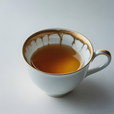 Vết ố trà mang vẻ đẹp hội hoạ (ảnh minh hoạ)